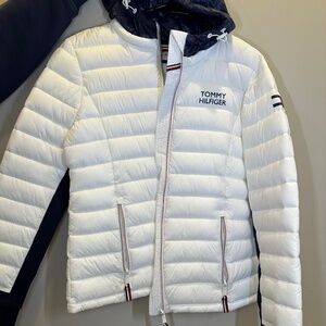 Tommy Hilfiger White Puffer Jacket